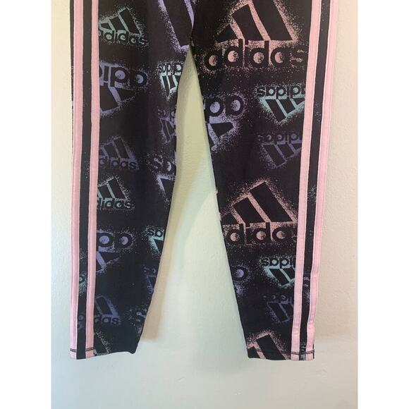 ADIDAS Girl’s Monogram Leggings / Size: 6X - Picture 7 of 10